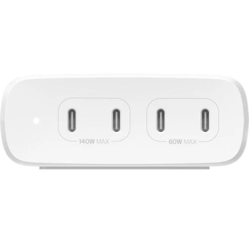 Carregador Belkin BoostCharge Pro 4x USB-C GaN 200W - Branco
