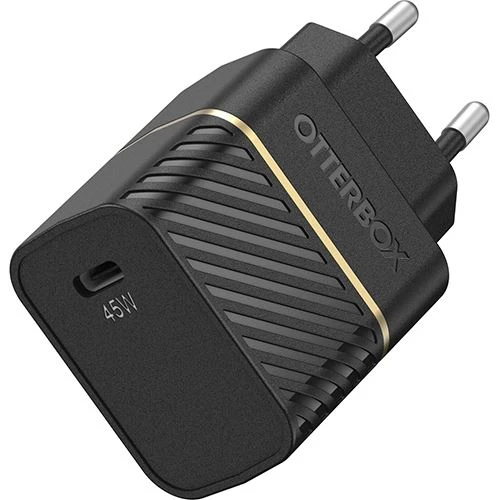 Carregador GaN USB-C Otterbox 45W USB-C - Preto