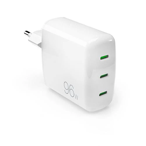 Carregador GaN USB-C Puro Mini Pro 96W - Branco