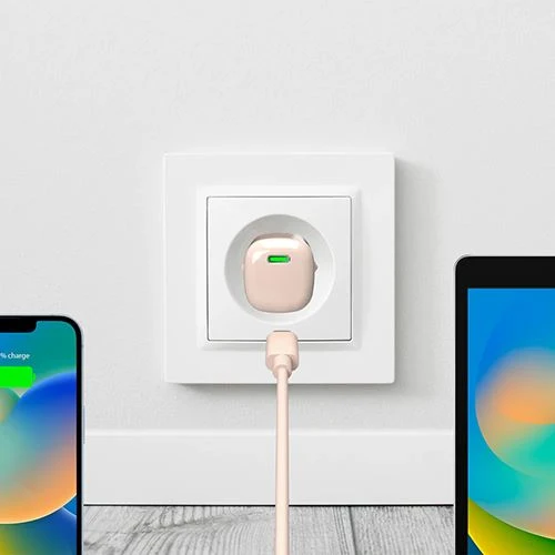 Carregador GaN USB-C Puro MiniPro 20W - Bege