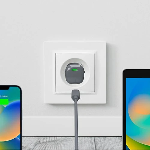 Carregador GaN USB-C Puro MiniPro 20W - Black Oyster