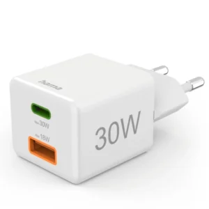 CARREGADOR HAMA 1*USB-C+, 30W - 201992