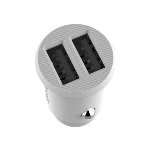 Carregador de Isqueiro Baseus 2x USB - Branco