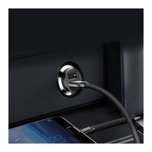 Carregador de Isqueiro Baseus 2x USB - Branco