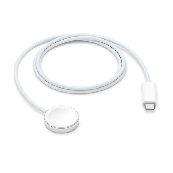 Carregador Magnetic Fast Charge USB-C Accetel para Apple Watch SE (2022) - Branco