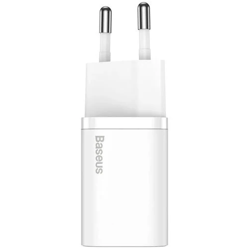 Carregador Rápido USB-C Baseus Super SI 20W - Branco