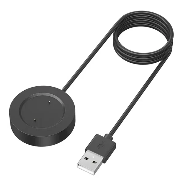 Carregador Usb Charger de Smartwatch para Xiaomi Watch S1 Active - Preto