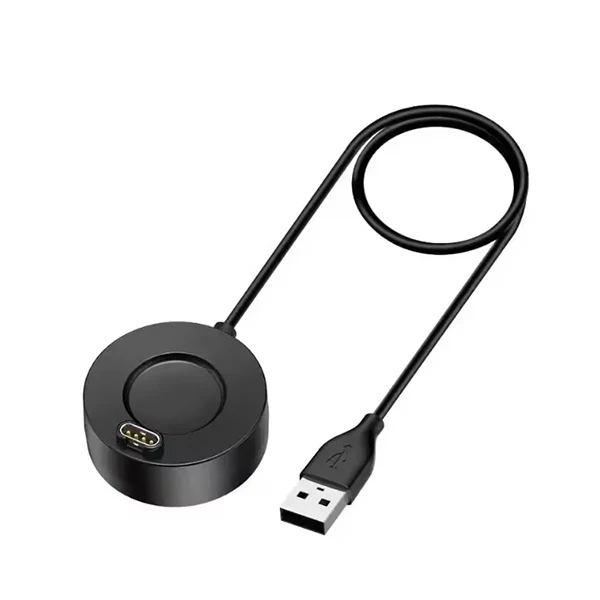 Carregador USB Charger de Smartwatch PHONECARE Para Garmin Bounce 2 - Preto