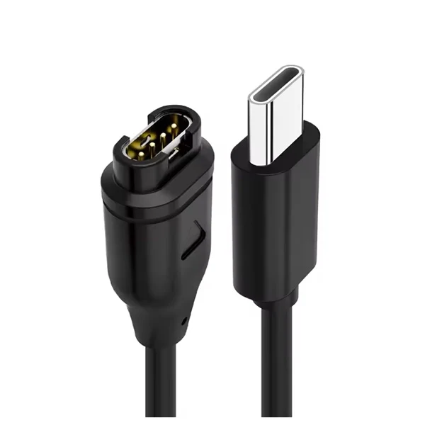 Carregador USB-C Charger de Smartwatch PHONECARE Para Garmin Bounce 2 - Preto
