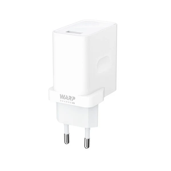 Carregador Warp Charge 30 Fast Charge Power Adapter para OnePlus