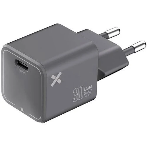 Carregador Wefix Pro GaN 30 W USB-C - Cinzento