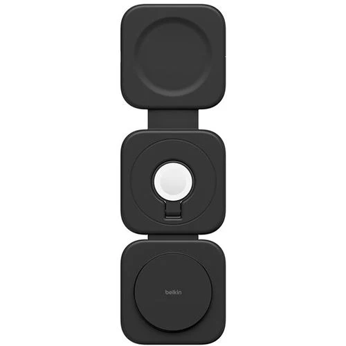 Carregador Wireless Qi2 Belkin BoostCharge Pro 3 em 1 - Preto
