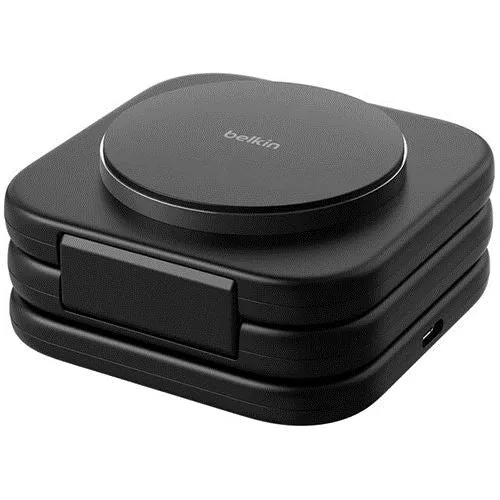Carregador Wireless Qi2 Belkin BoostCharge Pro 3 em 1 - Preto