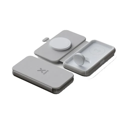 Carregador Wireless 3 em 1 Xtorm - Cinzento