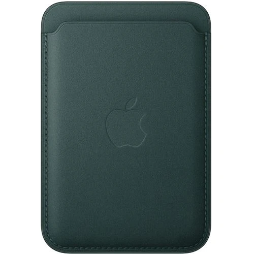 Carteira em tecido FineWoven com MagSafe para iPhone - Verde Escuro