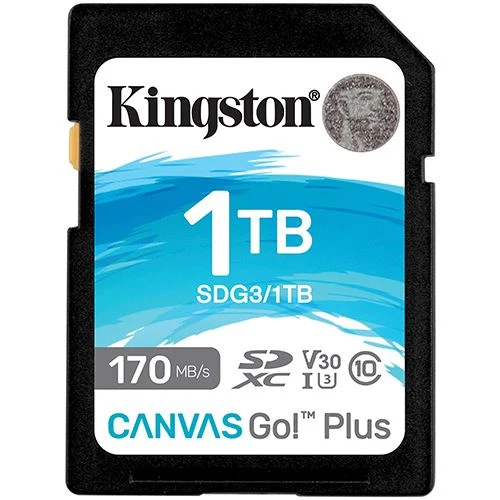 Cartão de Memória SDXC Kingston Canvas Go! Plus - 1TB