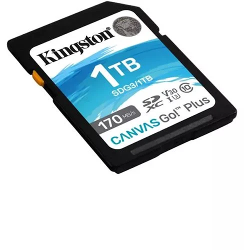 Cartão de Memória SDXC Kingston Canvas Go! Plus - 1TB