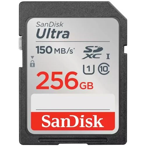 Cartão de Memória SDXC Sandisk Ultra - 256GB