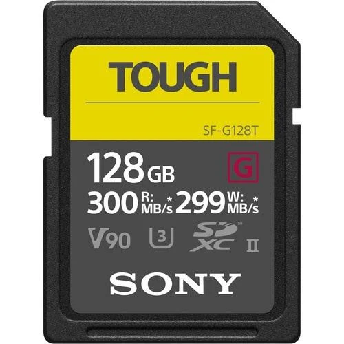 Cartão de Memória SDXC Sony Tough SF-G128T UHS-II - 128GB