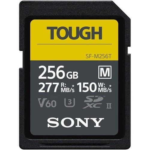 Cartão de Memória SDXC Sony Tough SF-M256T UHS-II - 256GB