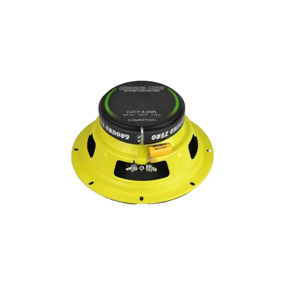 Colunas Ground Zero GZCF 8.0SPL Coaxiais 2 Vias | 20 cm (8”)