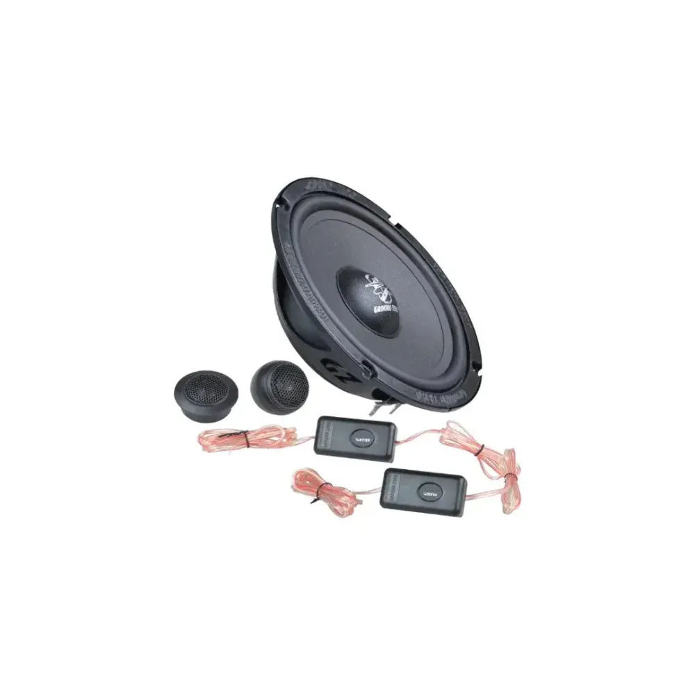 Colunas Ground Zero GZIC 650FX 2 Vias Separadas | 16,5 cm (6.5”)