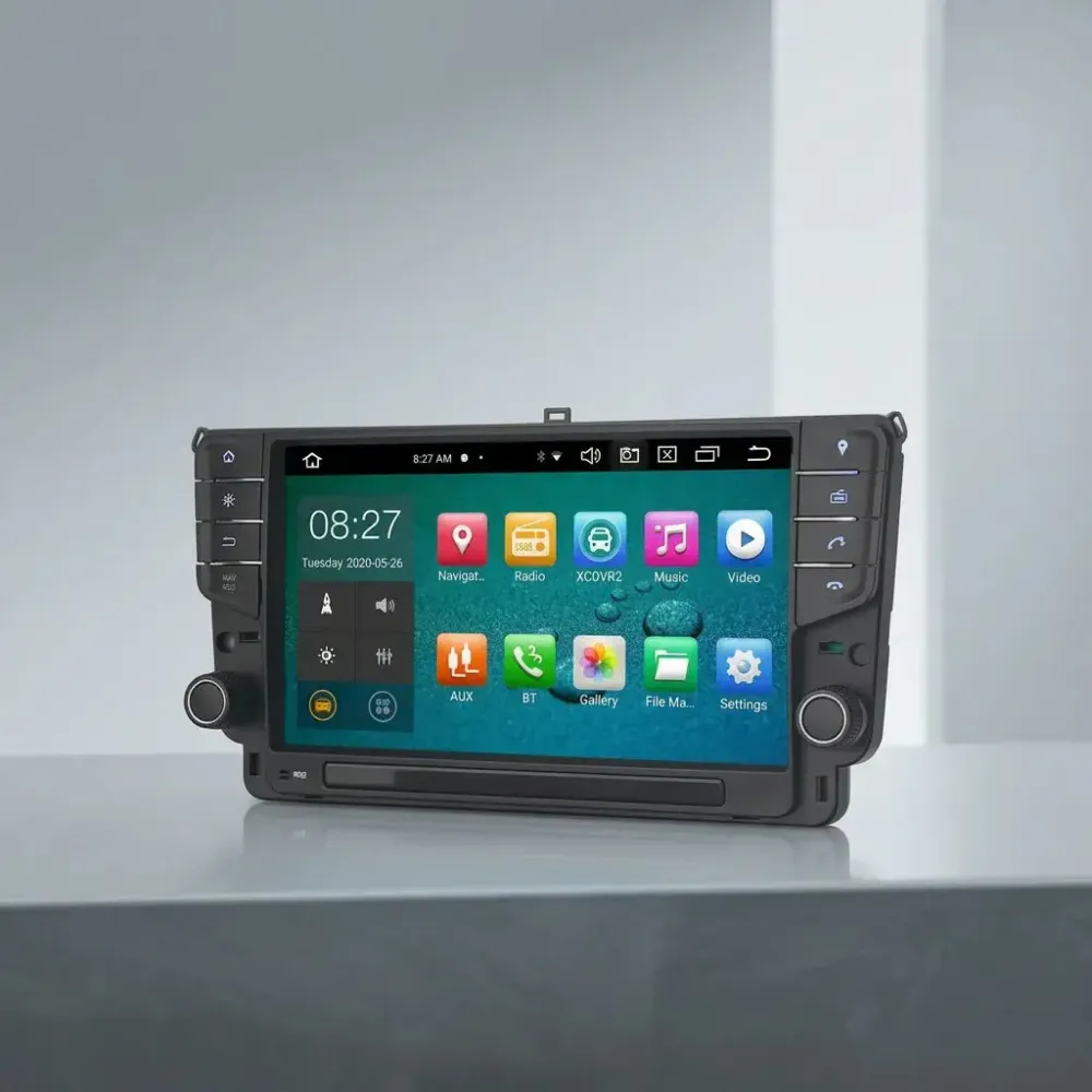 Erisin ES8511G Rádio Android 13.0 9" IPS para VW Golf VII/7 MK7 – CarPlay, Android Auto, GPS, DSP, 4G LTE