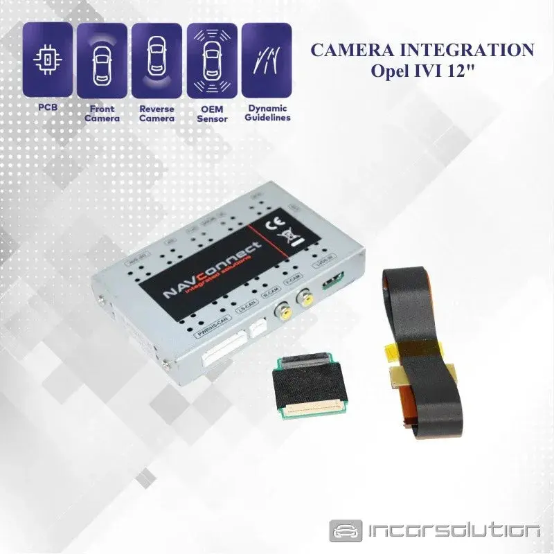 Interface Camara Frontal Traseira Opel Combo Vivaro - IVI 10"