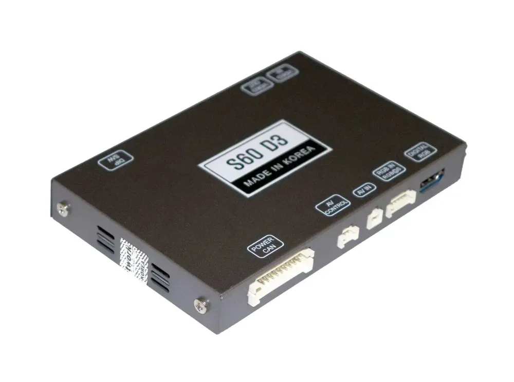 Interface Camara Frontal Traseira Volvo Sensus Connect 7" V40 V60 V70 S80 XC60 XC70