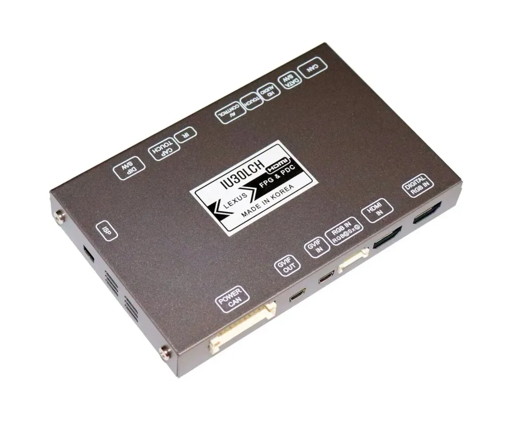 Interface HDMI Camara Frontal Traseira Lexus CT ES GS GX IS LC LS LX NX RC RX
