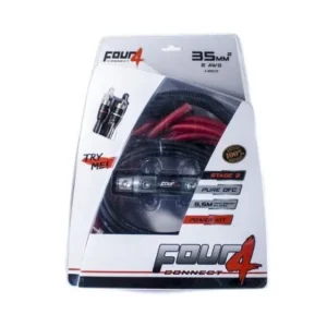 Kit cabos amplificador OFC 10mm
