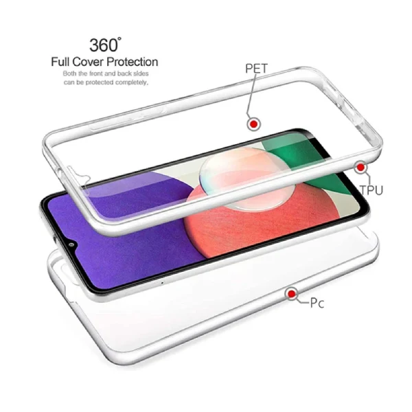 Kit Capa 360° Impact Protection + 1 Gripholder + 1 Suporte PHONECARE Para Samsung Galaxy S25 FE 5G - Transparente/Preto