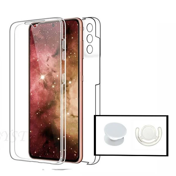 Kit Capa 3x1 360° Impact Protection + 1 GripHolder + 1 Suporte GripHolder Branco para Samsung Galaxy A72