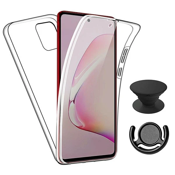 Kit Capa 3x1 360° Impact Protection + 1 GripHolder + 1 Suporte GripHolder Preto para Samsung Galaxy F02s