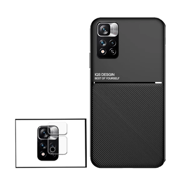 Kit Capa Magnetic Lux + Película Câmara Traseira para Xiaomi 11i HyperCharge