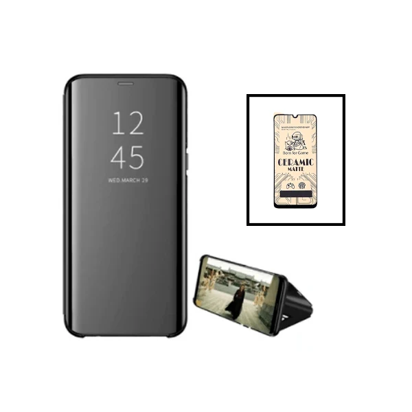 Kit Capa Smartview + Película CeramicGlass para Samsung Galaxy M22