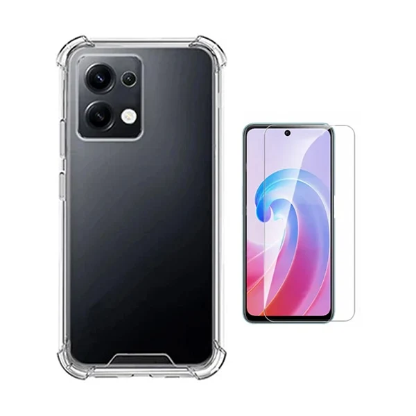 Kit Capa Superprotect Anti-Shock + Película de Vidro Clearglass PHONECARE Para Xiaomi Redmi Note 14S - Transparente