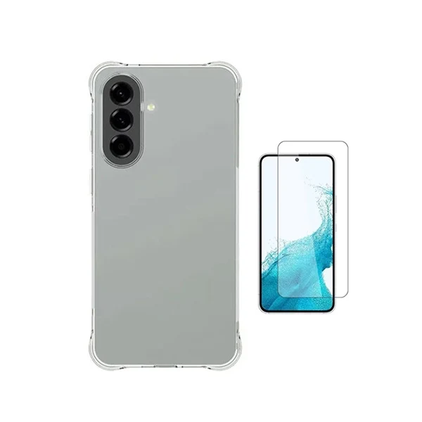 Kit Capa Superprotect Anti-Shock + Película de Vidro Clearglass PHONECARE Para Samsung Galaxy A57 5G - Transparente