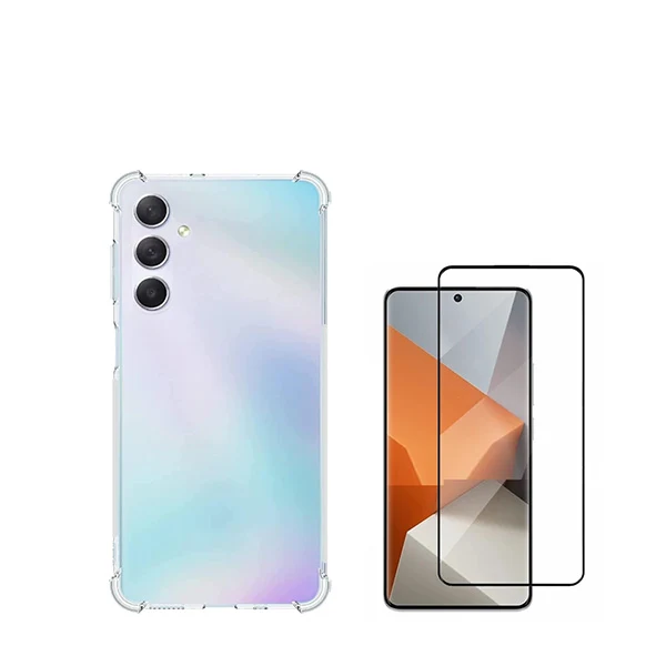 Kit Capa SuperProtect Anti-Shock + Vidro Premium Full Cover para Samsung Galaxy S24 Plus + 5G - Transparente
