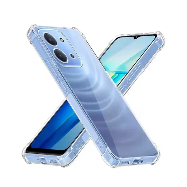 Kit Capa Superprotect Anti-Shock + Vidro Temperado PHONECARE Para Xiaomi Redmi 15C - Transparente