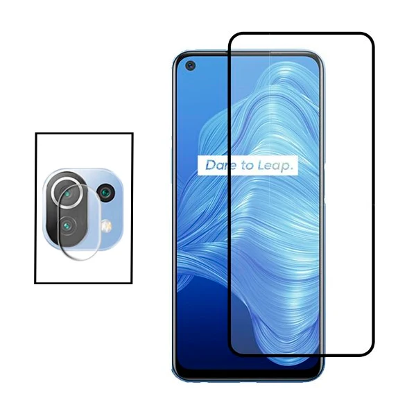 Kit Película de Camara Traseira + Vidro Premium Full Cover Curved para Xiaomi Mi 11 Pro