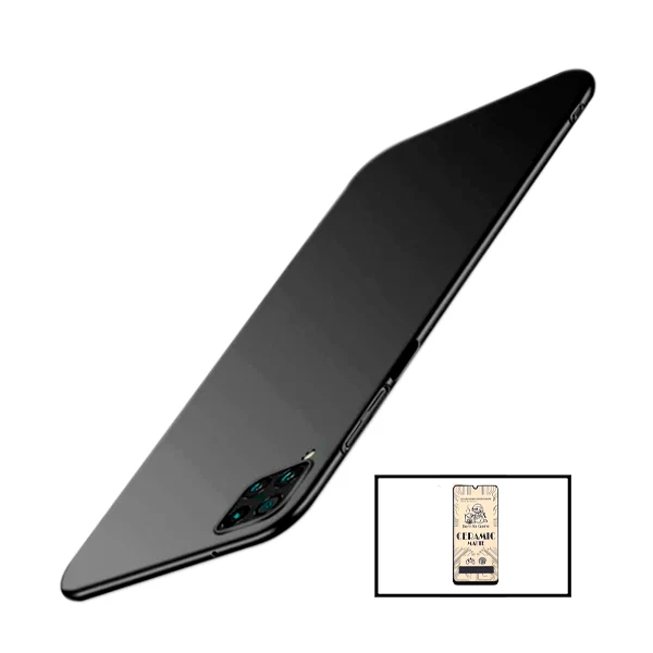 Kit Película CeramicGlass + Capa SlimShield para Samsung Galaxy M22