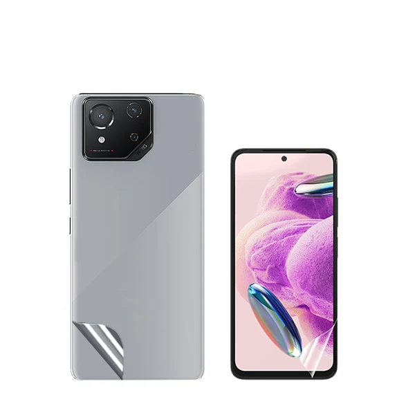 Kit Película Hydrogel Full Cover Frente e Verso para Asus ROG Phone 8 - Transparente