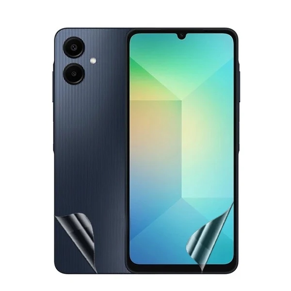 Kit Película Hydrogel Full Cover Frente e Verso para Samsung Galaxy A06 - Transparente