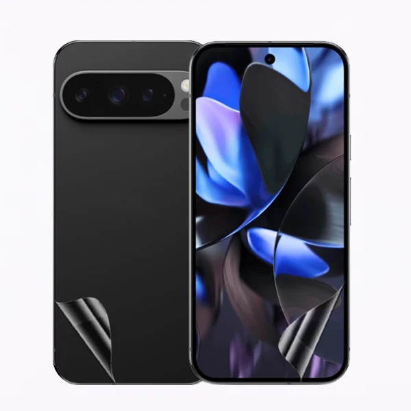 Kit Película Hydrogel Full Cover Frente e Verso para Google Pixel 9 Pro XL - Transparente