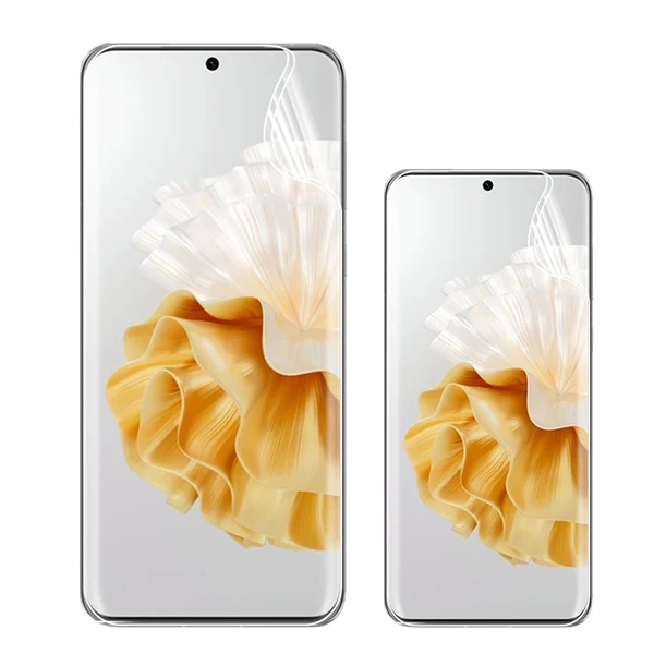Kit 2 Películas Hydrogel Full Cover Frente para Oppo Reno12 Pro - Transparente