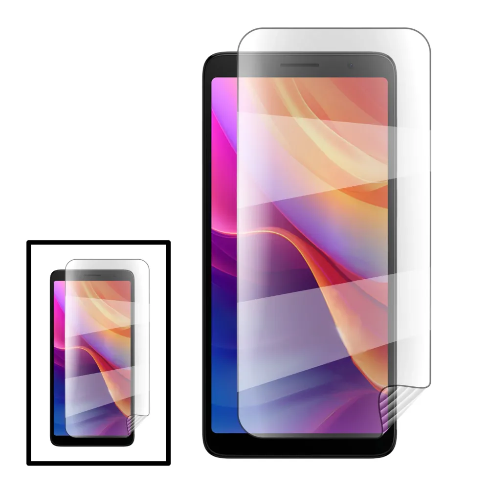 Kit 2 Películas Hydrogel Full Cover Frente para TCL 501 - Transparente