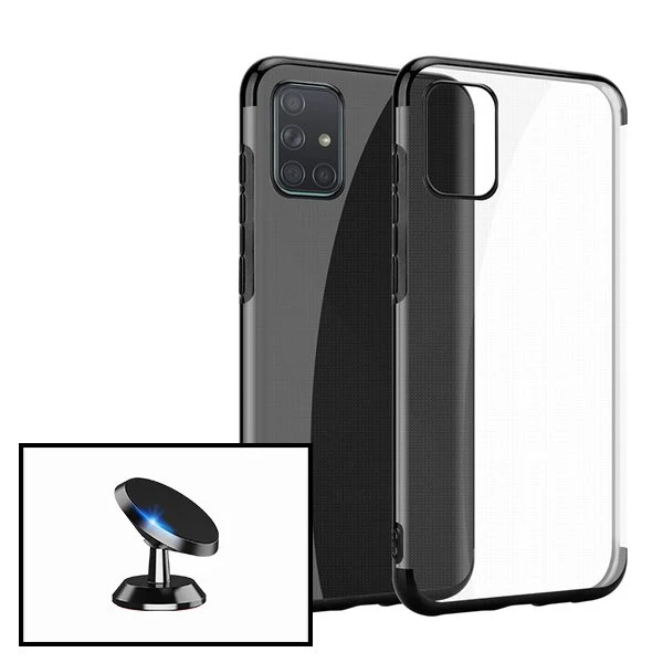 Kit Suporte Magnético de Carro + Capa SlimArmor para Samsung Galaxy A71 5G UW