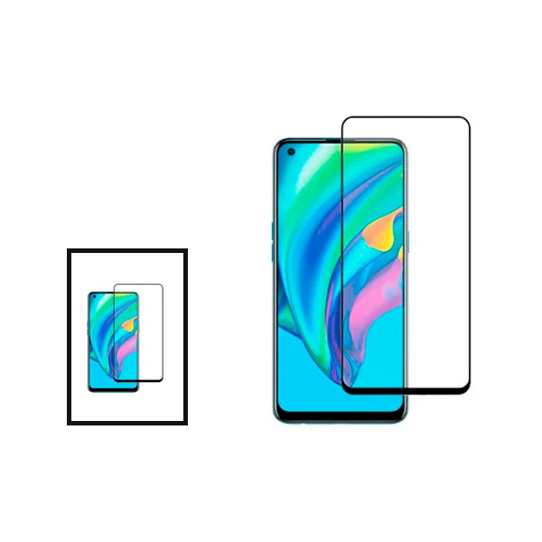 Kit 2 Vidro Premium Full Cover para Oppo Find X5 Lite - Transparente