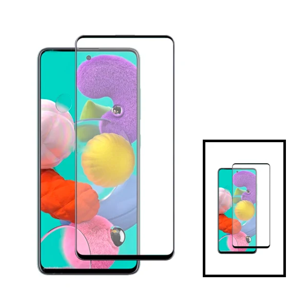 Kit 2 Vidro Premium Full Cover para Xiaomi Poco X4 NFC - Transparente/Preto